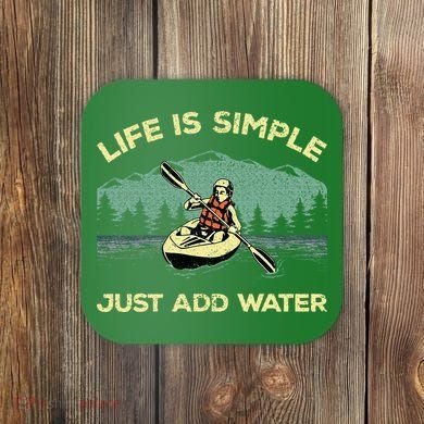 Kayaking Paddling Canoeing Lover Coaster