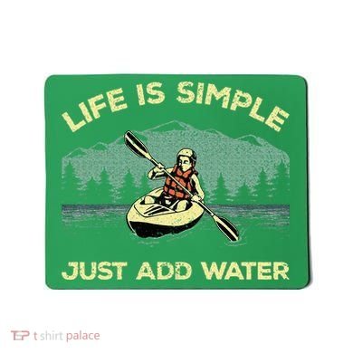 Kayaking Paddling Canoeing Lover Mousepad