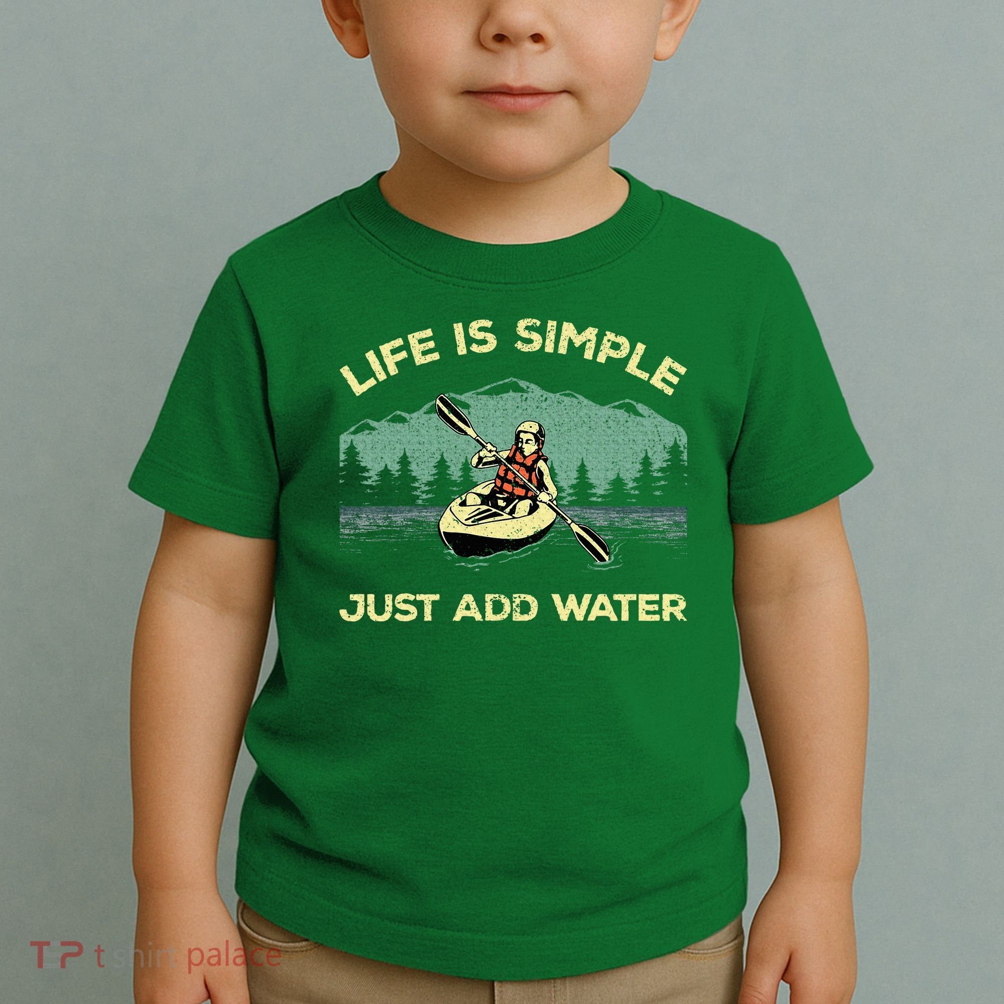 Kayaking Paddling Canoeing Lover Toddler T-Shirt