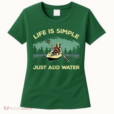 Kayaking Paddling Canoeing Lover Women's T-Shirt