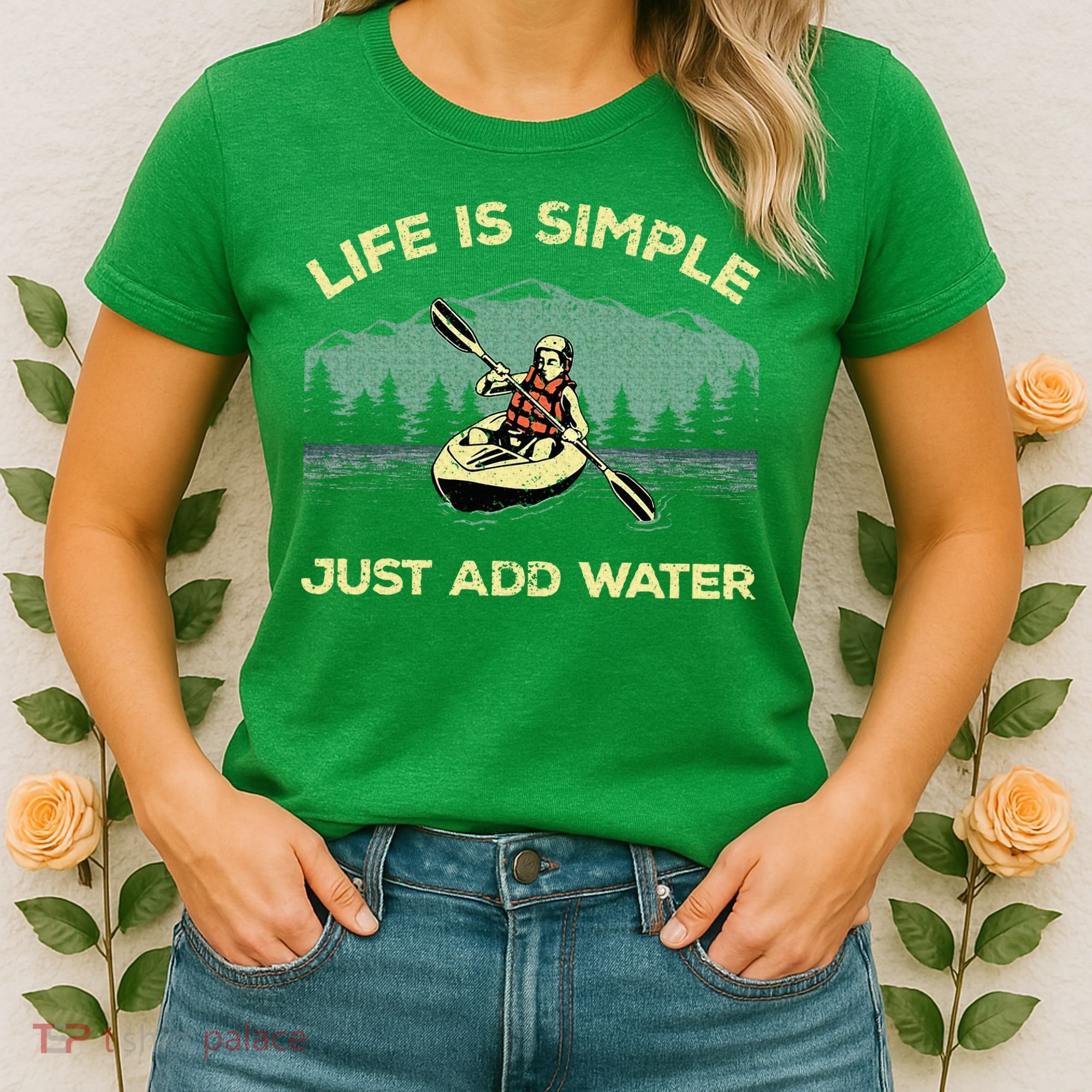 Kayaking Paddling Canoeing Lover Women's T-Shirt