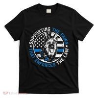 K9 Police Dog Funny Supporting The Paws K9 Police Officer T-Shirt thumb 0