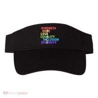 Kindness Peace Equality Inclusion Diversity Human Rights Funny Gift Visor thumb 0