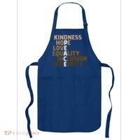Kindness Peace Equality Inclusion Diversity Melanin Blm Gift Apron thumb 0