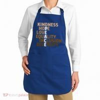 Kindness Peace Equality Inclusion Diversity Melanin Blm Gift Apron thumb 2