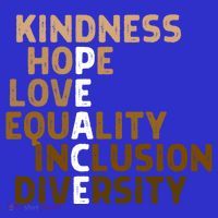 Kindness Peace Equality Inclusion Diversity Melanin Blm Gift Baby Bodysuit thumb 2