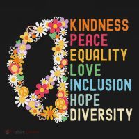 Kindness Peace Equality Love Hope Diversity Pajama Set thumb 2
