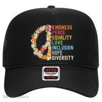 Kindness Peace Equality Love Hope Diversity Hat thumb 0