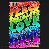 Kindness Peace Equality Love Inclusion Hope Diversity Doggie Tank thumb 4