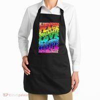 Kindness Peace Equality Love Inclusion Hope Diversity Apron thumb 2