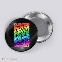 Kindness Peace Equality Love Inclusion Hope Diversity Button thumb 0