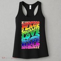 Kindness Peace Equality Love Inclusion Hope Diversity Women's Tank Top thumb 3
