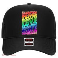 Kindness Peace Equality Love Inclusion Hope Diversity Hat thumb 0