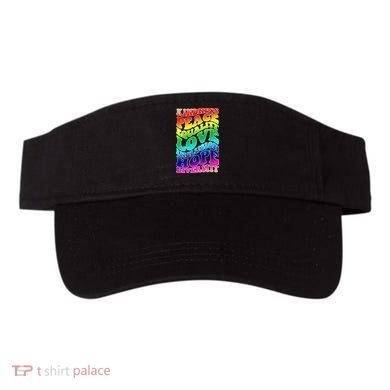 Kindness Peace Equality Love Inclusion Hope Diversity Visor
