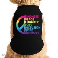 Kindness Peace Equality Love Inclusion Hope Diversity Doggie Tank thumb 0