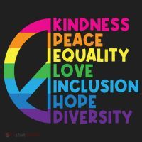Kindness Peace Equality Love Inclusion Hope Diversity Tumbler thumb 3