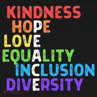 Kindness Peace Equality Inclusion Diversity Human Rights Polo thumb 3
