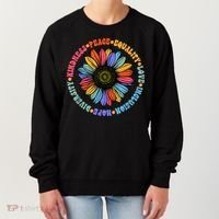 Kindness Peace Equality Love Hope Diversity Human Rights Women's Sweatshirt thumb 0