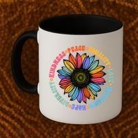Kindness Peace Equality Love Hope Diversity Human Rights Coffee Mug thumb 2