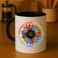 Kindness Peace Equality Love Hope Diversity Human Rights Coffee Mug thumb 4