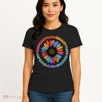 Kindness Peace Equality Love Hope Diversity Human Rights Women's T-Shirt thumb 4