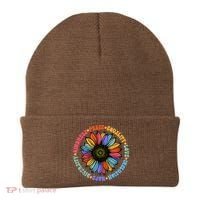 Kindness Peace Equality Love Hope Diversity Human Rights Beanie thumb 0