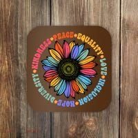 Kindness Peace Equality Love Hope Diversity Human Rights Coaster thumb 0