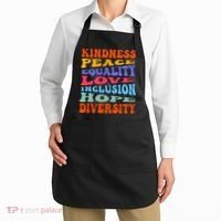 Kindness Peace Equality Love Inclusion Hope Diversity Apron thumb 2