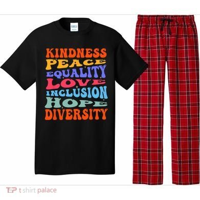 Kindness Peace Equality Love Inclusion Hope Diversity Pajama Set