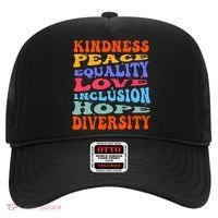 Kindness Peace Equality Love Inclusion Hope Diversity Hat thumb 0
