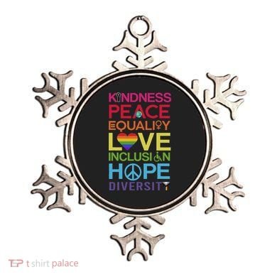 Kindness Peace Equality Inclusion Diversity Human Rights Ornament