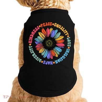 Kindness Peace Equality Love Hope Diversity Human Rights Doggie Tank