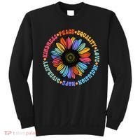 Kindness Peace Equality Love Hope Diversity Human Rights Sweatshirt thumb 0