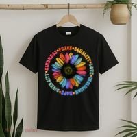 Kindness Peace Equality Love Hope Diversity Human Rights T-Shirt thumb 2