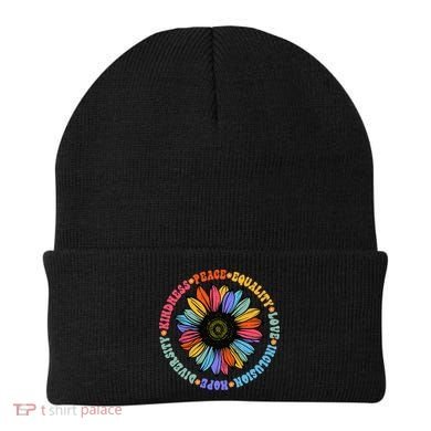 Kindness Peace Equality Love Hope Diversity Human Rights Beanie
