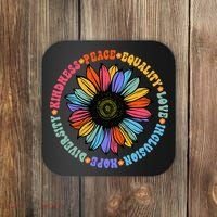 Kindness Peace Equality Love Hope Diversity Human Rights Coaster thumb 0