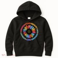 Kindness Peace Equality Love Hope Diversity Human Rights Kids Hoodie thumb 0