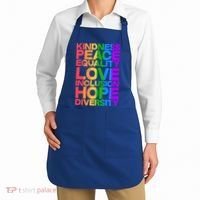 Kindness Peace Equality Love Inclusion Hope Diversity Apron thumb 2