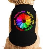 Kindness Peace Equality Love Inclusion Hope Diversity Doggie Tank thumb 0