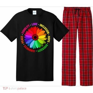 Kindness Peace Equality Love Inclusion Hope Diversity Pajama Set