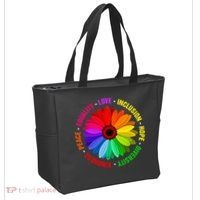 Kindness Peace Equality Love Inclusion Hope Diversity Tote Bag thumb 2