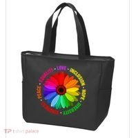 Kindness Peace Equality Love Inclusion Hope Diversity Tote Bag thumb 3