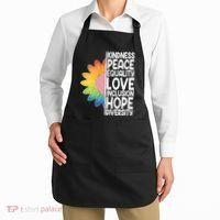 Kidness Peace Equality Love Inclusion Hope Diversity Apron thumb 2