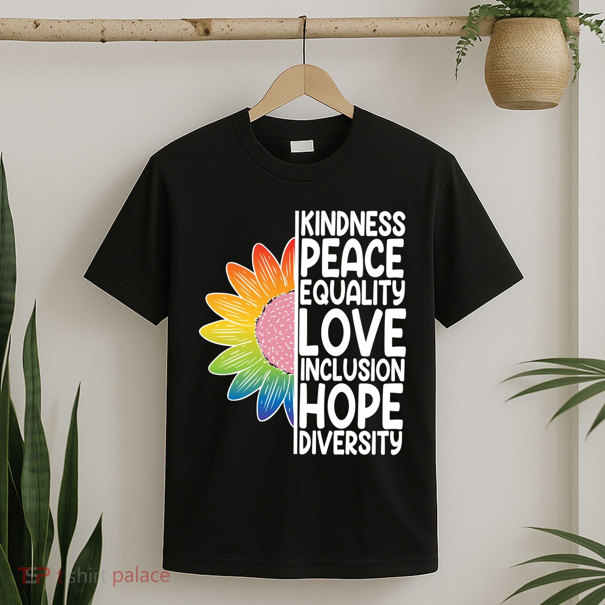 Kidness Peace Equality Love Inclusion Hope Diversity T-Shirt
