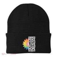 Kidness Peace Equality Love Inclusion Hope Diversity Beanie thumb 0