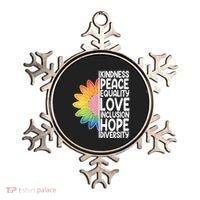 Kidness Peace Equality Love Inclusion Hope Diversity Ornament thumb 0