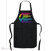 Kindness Peace Equality Love Inclusion Hope Diversity Apron thumb 0