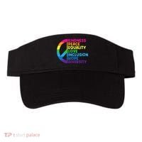 Kindness Peace Equality Love Inclusion Hope Diversity Visor thumb 0