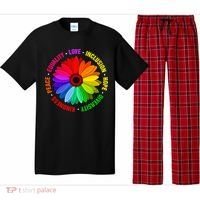 Kindness Peace Equality Love Inclusion Hope Diversity Pajama Set thumb 0