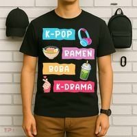 K Pop Fashion For Fans Of Korean K Drama & K Pop Merchandise T-Shirt thumb 6